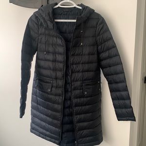 Zara Long Water Resistant Jacket M